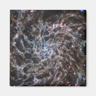 Botten van Galaxy IC5332 van JWST Magneet