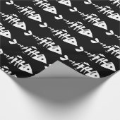 Botten van vis cadeaupapier (Hoek)