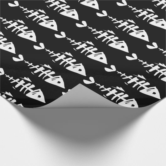 Botten van vis cadeaupapier (Hoek)