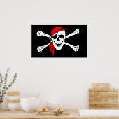 Botten voor schedel en dwars poster (Keuken)