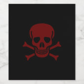 Botten Wijn Etiket (Enkel label)