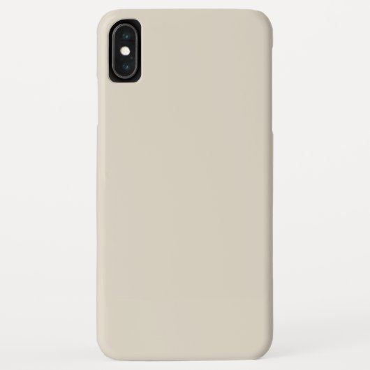 Botten Wit iPhone XS Max Hoesje (Achterkant)