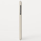 Botten Wit iPhone XS Max Hoesje (Achterkant/links)