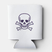 Botten witte koelbox 2-zijdig blikjeskoeler (Achterkant)