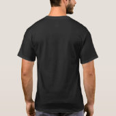 botten zwarte achtergrond t-shirt (Achterkant)