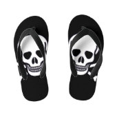 Botten zwarte peuter-teenslippers kinder teenslippers (Voetbed)