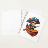 Bottenboekanier � Grappige Piraat Schedel Planner (Display)