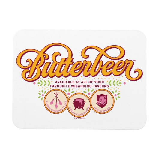 BOTTERBIER™ Beschikbaar in de Tovenaarstaverne Magneet (Horizontaal)