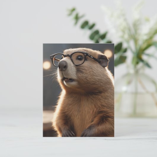 botterik feestdagenkaart (Staand voorkant)