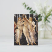 Botticell - Drie genaden in Primavera Fine Art Briefkaart (Staand voorkant)