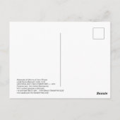 Botticelli (1445-1510) Madonna en kind op de troon Briefkaart (Achterkant)