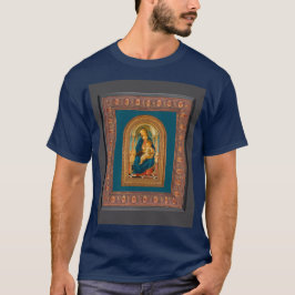 Botticelli (1445-1510) Madonna en kind op de troon T-shirt