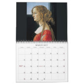 Botticelli 2016 kalender (Mar 2027)