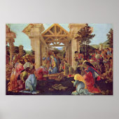 Botticelli-Adoration of the Magi (Washington) Poster (Voorkant)
