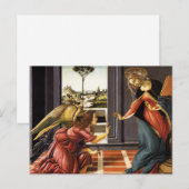 Botticelli Annunciation Briefkaart (Voorkant / Achterkant)
