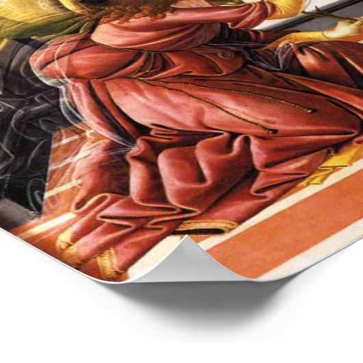 Botticelli Annunciation Poster (Hoek)