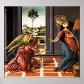 Botticelli Annunciation Poster (Voorkant)
