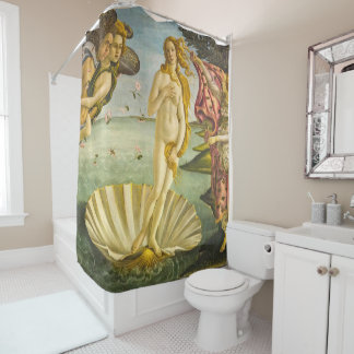 Botticelli Birth of Venus Douchegordijn