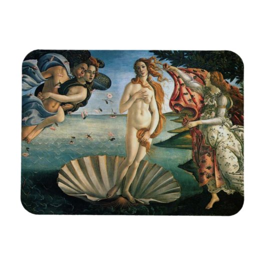 Botticelli Birth of Venus Magneet (Horizontaal)
