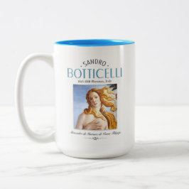 Botticelli Birth of Venus Painting and Painter Bio Tweekleurige Koffiemok