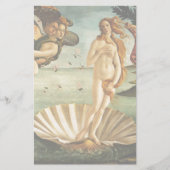 Botticelli Birth of Venus Renaissance Art Painting Briefpapier (Voorkant)