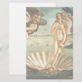 Botticelli Birth of Venus Renaissance Art Painting Briefpapier (Voorkant / Achterkant)