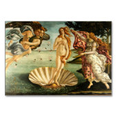 Botticelli Birth of Venus Renaissance Art Painting Kaart (Achterkant)