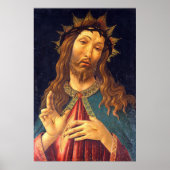 Botticelli Christus gekroond met doornen vastentij Poster (Voorkant)