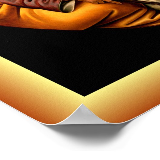 Botticelli: De aanbidding van het Christuskind ~ Poster (Hoek)