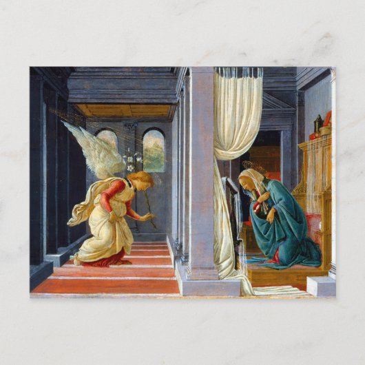 Botticelli De aankondiging Briefkaart (Voorkant)