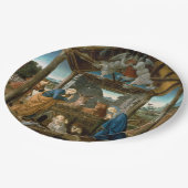Botticelli - De Geboorte van Christus Papieren Bordje (Gekanteld)