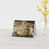 Botticelli de Geboorte van de Kaart van de Nota (Gele Bloem)