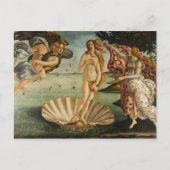 Botticelli De geboorte van het Briefkaart van Venu (Voorkant)