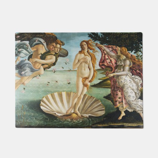 BOTTICELLI - De geboorte van Venus 1483 Deurmat (Voorkant)