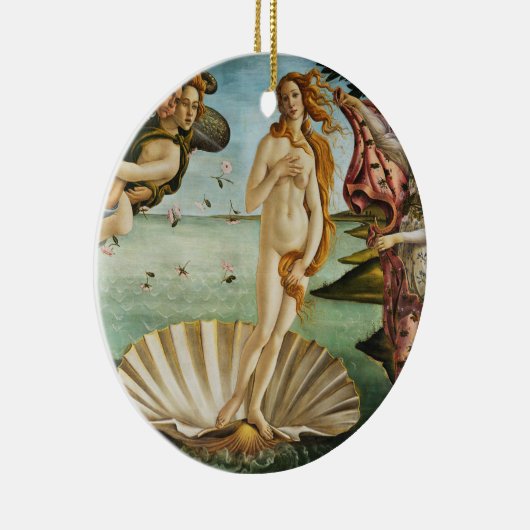 BOTTICELLI - De geboorte van Venus 1483 Keramisch Ornament (Rechts)