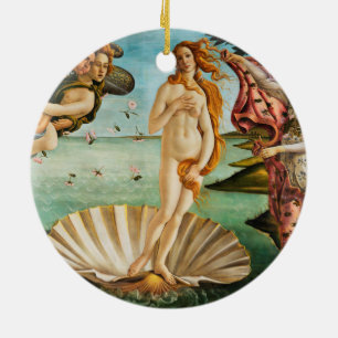 BOTTICELLI - De geboorte van Venus 1483 Keramisch Ornament