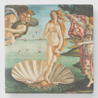 BOTTICELLI - De geboorte van Venus 1483 Stenen Onderzetter