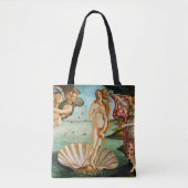 BOTTICELLI - De geboorte van Venus 1483 Tote Bag (Voorkant)
