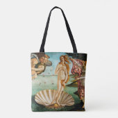 BOTTICELLI - De geboorte van Venus 1483 Tote Bag (Achterkant)