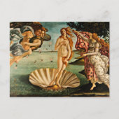Botticelli - de geboorte van Venus Briefkaart (Voorkant)