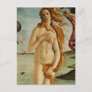 Botticelli De geboorte van Venus Briefkaart
