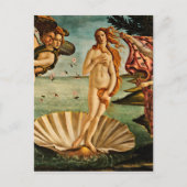 Botticelli - de geboorte van Venus Briefkaart (Voorkant)