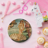 Botticelli - de geboorte van Venus Papieren Bordje (Feest)