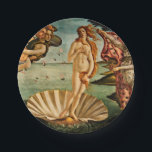 Botticelli - de geboorte van Venus Papieren Bordje<br><div class="desc">Botticelli - de geboorte van Venus 1483</div>