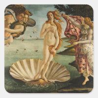 Botticelli De geboorte van Venus Stickers