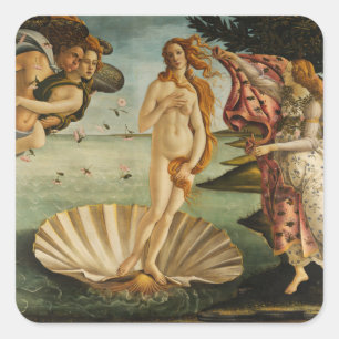 Botticelli De geboorte van Venus Stickers