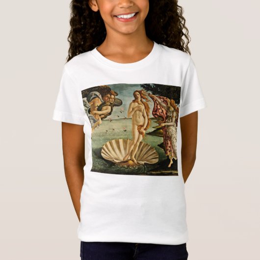 Botticelli - de geboorte van Venus T-shirt (Voorkant)