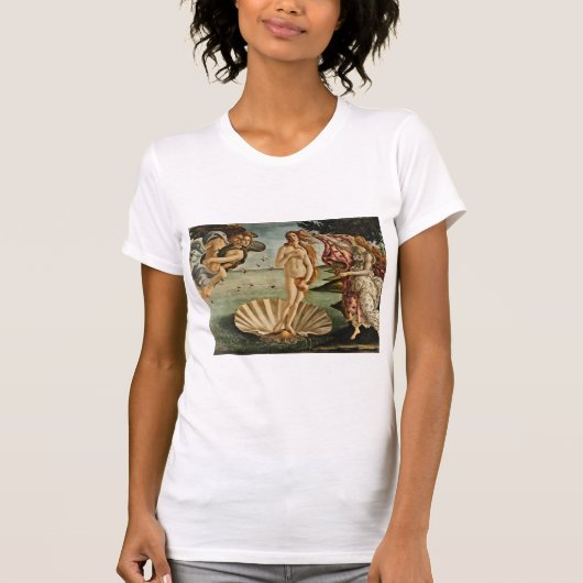 Botticelli - de geboorte van Venus T-shirt (Voorkant)
