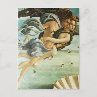 Botticelli "De Geboorte van Venus - Zephyr & Chlor Briefkaart