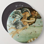 Botticelli "De geboorte van Venus - Zephyr & Chlor Ronde Button 6,0 Cm (Voorkant /achterkant)